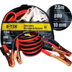 Cabo Auxiliar para Bateria 800Amp/1200Amp Chupeta Automotiva Reforçada 2,2m ou 3m