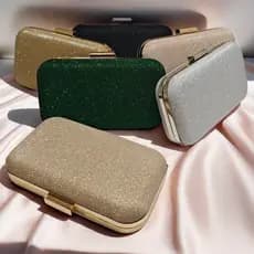 Bolsa clutch festa Casament bolsa com brilho de fest  Carteira Feminina Com Glitter madrinha W168-13