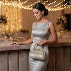 Bolsa Feminina Brilhante Luxo Festa Casamento Elegante Ombro Madrinha 889-20