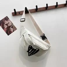 Pochete Bolsa Crossbody Unissex Grande Capacidade Esportiva Casual Ajustável 307