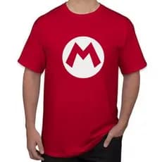 Camiseta Camisa Mario Bros Ou Luigi Plus Size Algodão