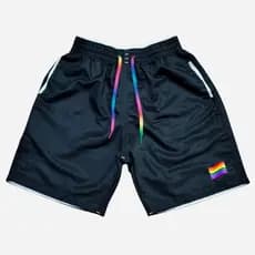 Bermuda Lgbt Shorts de Praia Feminina ou Masculina Carnaval Praia