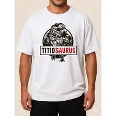 🦖 Camiseta Titio Sauro & Titia Saurus 🦕