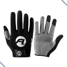 Luva de Ciclismo Masculina/Feminina Gel Dedo Longo Touch Velcro