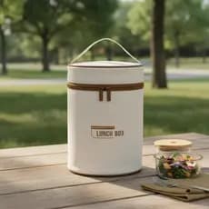 Bolsa térmica para marmita, necessaire para potes 22x12