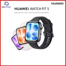 HUAWEI WATCH FIT 5, Smartwatch Relogio, AMOLED de 182" Design Leve | Mini Treino, 64 GB, GPS