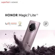 Honor Magic 7 e 8Lite 5G - X9C 256G/512GB + 8/12GB RAM, Processador Snapdragon 6 Gen 1, Bateria 6600mAh, Versão Global