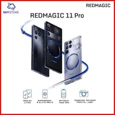 Redmagic 11 Pro 256GB-512GB-1TB Memória, 12GB-16GB-24GB RAM, Processador Snapdragon 8 Elite Gen 5, Bateria 7.500 mAh