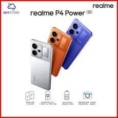 Realme P4 Power 5G, Versão Global, 256-512GB e 8-12GB RAM, Processador  Dimensity 7400 Ultra, Bateria 10001mAh