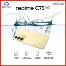 Realme C75 5G, Câmera 50MP,  Versão Global, 256GB + 8GB RAM, Bteria 5828mAh