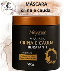 Máscara de Hidratação - Crina e Cauda - Cabelo Forte - 500g - Maycrene