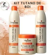 Kit Maycrene Tutano de Boi + D-Pantenol e Queratina 500ml