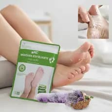 Par Máscara Esfoliante Pés M&C 38ml Remove Calos Hidratante Meias SPA Pés Nutritivo Limpeza