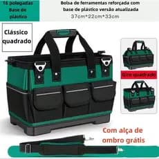 Bolsa De Ferramentas Forte Durável Lona Engrossa Portátil Multi-funcional Manutenção