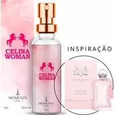 Perfume Importado Contratipo Feminino Celina Woman Delina Eau de Parfum EDP 15ml Moments Paris