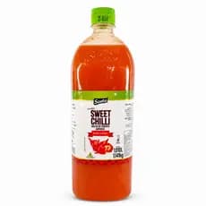 Molho de Pimenta Soeto Agridoce Biquinho Sweet Chilli Grande 1 litro Kilo Churrasco Picante Pastel