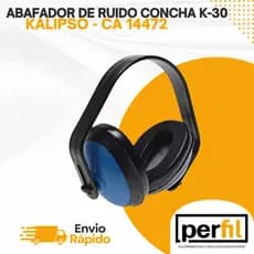 ABAFADOR DE RUIDO CONCHA K-30 - KALIPSO - CA 14.472