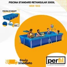 Piscina MOR 3000L – Fácil de montar e ótima pra usar no quintal, jardim e curtir o calor