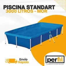 Piscina 3000L MOR – Fácil de Instalar no Quintal, Jardim ou Terraço