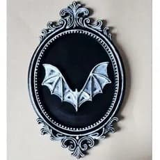 Quadro Morcego/Quadro Gótico/Quadro Decorativo/Quadro Morcegoth