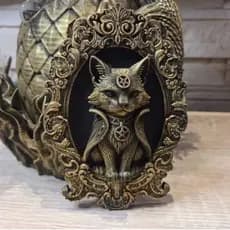 Quadro decorativo gatinho/Quadro gato/Quadro de parede/Quadro Gótico