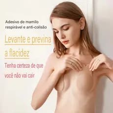 ADESIVO PARA SEIOS TECIDO COELHO PUSH UP ALTO COLANTE INVISIBLE
