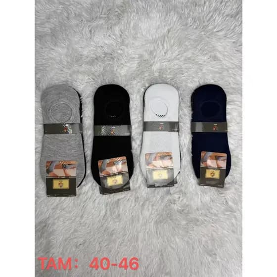 MEIA SAPATILHA C/DERRAPANTE MASCULINO 40-46