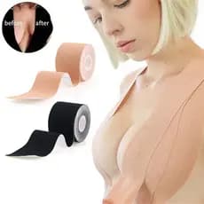 KIT 3 SUTIÃ ROLO ADESIVO LEVANTA PEITO SEIO FITA INVISIVÉL