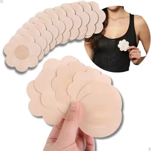 KIT COM 30 PARES DE PROTETOR DE MAMILO TAPA SEIOS AOREOLA