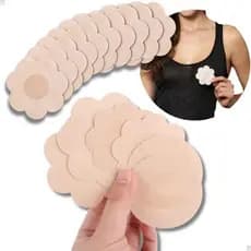 KIT COM 30 PARES DE PROTETOR DE MAMILO TAPA SEIOS AOREOLA