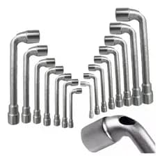 Jogo De Chave Tipo L Biela Com Furo De 8mm até 22 mm kit completo Aço Profissional