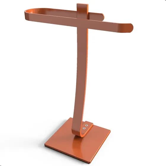 Toalheiro Banheiro Porta Toalha Lavabo Bancada Rose Gold