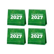 Kit com 4 Calendários de Mesa 2027