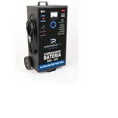 Carregador de Bateria 50A 12 Volts Bivolt com Auxiliar de Partida Carga Rápida e Lenta