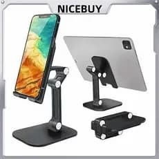 Kit 1-3pcs Suporte Celular Tablet de Mesa Dobrável Articulado Universal Branco