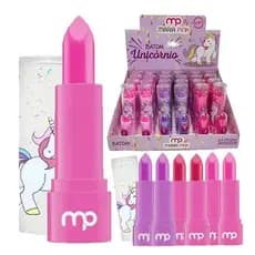 Trio De Batons Maria Pink - Batom Infantil Perfeito para Sacola Surpresa