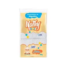 Algodão Quadradinho Baby da Nathy - 100g
