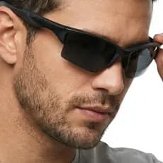 Óculos de Sol Masculino Esportivo UV400 | Ultra Leve para Corrida, Caminhada e Ciclismo - MD-01