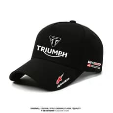 Impressão De Logotipo Clássico Para Entusiastas De Corrida Boné Unissex Casual De Beisebol Liso Ajustável Snapback Chapé