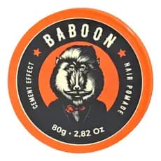 Pomada De Cabelo Baboon Cement Effect Fixação Forte 80g Penteado Perfeito