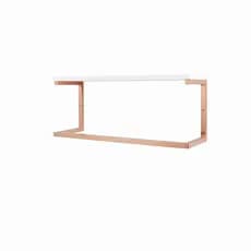 Toalheiro Premium de Parede com Prateleira Decoração Moderna Estilo Industrial luxo