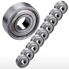 Kit 10 Rolamentos 626 ZZ Blindado Profissional 6X19X6 Abec Alta Qualidade Micro Rolamento 626ZZ