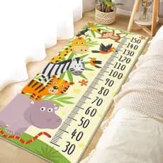 Passadeira Tapete Flannel Infantil Antiderrapante 50*150cm Para Sala Cozinha Corredor Beira de Cama