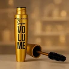 Mascara de Cílios Super Volume Rímel a Prova d'água- Para um Olhar Marcante