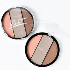 Paleta Multi Face  Blush Contorno Iluminador 3 em 1