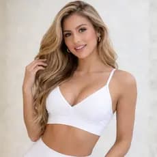 Top Fitness Forrado Academia Alcinha Fina Feminina Sem Bojo Conforto Poliamida