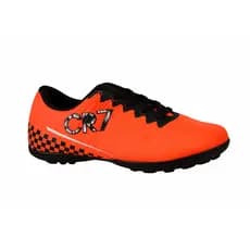 Chuteira de Futebol Society Sapato Infantil Masculina Cr7 Grama Sintética Tênis Futebol