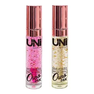 Gloss Hidratante Lip Oil Magic Gold 24k Uni MakeUp