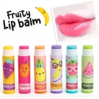 Lip Balm Hidratante Fruity - Febella ( LB7013 )
