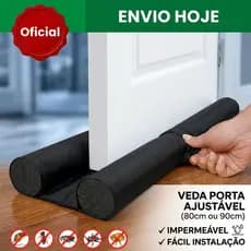 Veda Porta Impermeável - Ideal para Isolamento e Conforto